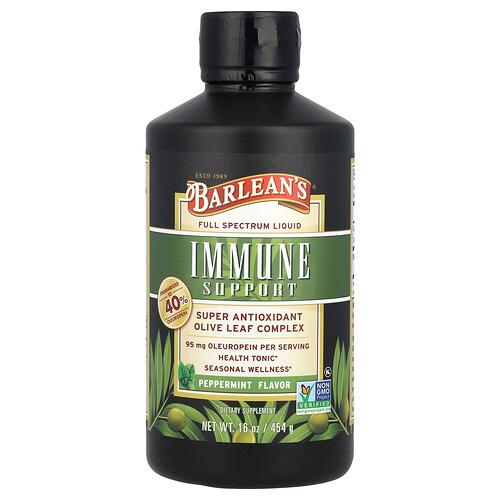 발린스 Barlean's, 올리브 잎 복합체, 페퍼민트, 95mg, 454g(16oz) 상품 이미지