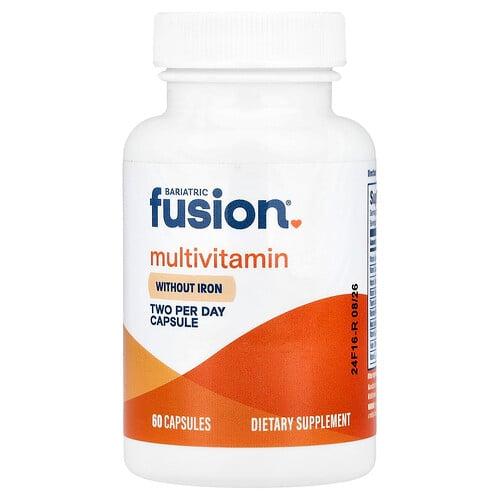 배리아트릭 퓨전 Bariatric Fusion, 철분 무함유 종합비타민, 캡슐 60정 상품 이미지