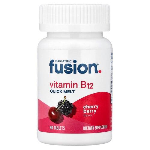 배리아트릭 퓨전 Bariatric Fusion, 비타민B12 퀵 멜트, 체리 베리, 90정