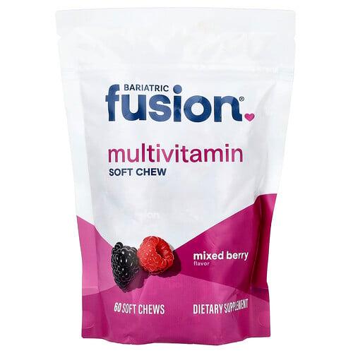 배리아트릭 퓨전 Bariatric Fusion, 종합비타민 소프트 츄, 믹스 베리 맛, 소프트 츄 60개