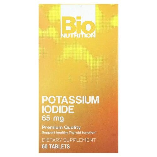 바이오 뉴트리션 Bio Nutrition, 요오드화 칼륨, 65mg, 60정
