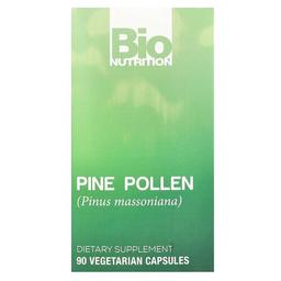 바이오 뉴트리션 Bio Nutrition, 소나무꽃가루, 베지 캡슐 90정(캡슐 1정당 500mg)
