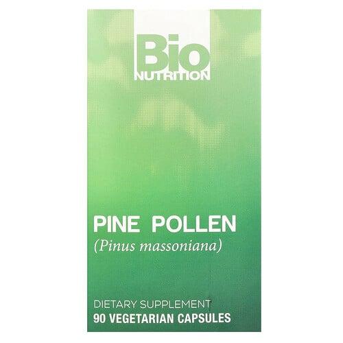 바이오 뉴트리션 Bio Nutrition, 소나무꽃가루, 베지 캡슐 90정(캡슐 1정당 500mg)