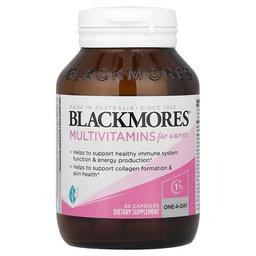 블랙모어스 Blackmores, 여성용 종합비타민, 캡슐 60정