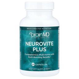 브레인MD BrainMD, Neurovite 플러스, 캡슐 120정