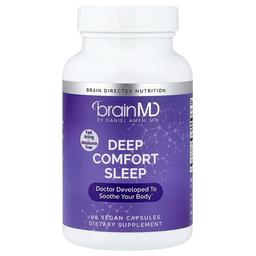 브레인MD BrainMD, 딥 컴포트 슬립, 베지 캡슐 90정