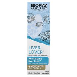 바이오레이 Bioray, Liver Lover®, 리바이탈라이징 간 건강 강장제, 60ml(2fl oz)