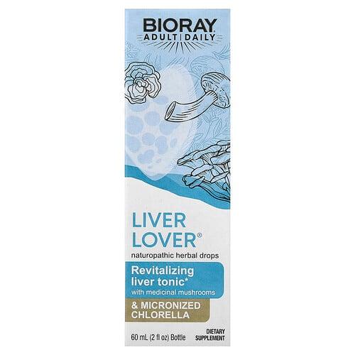 바이오레이 Bioray, Liver Lover®, 리바이탈라이징 간 건강 강장제, 60ml(2fl oz)