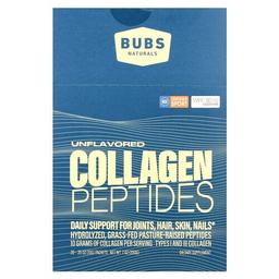 법스 내추럴 BUBS Naturals, 콜라겐 펩타이드, 무맛, 20팩, 각 10g(0.35oz)