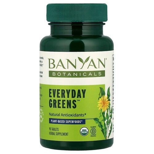 Banyan Botanicals, Everyday Greens™, 90정