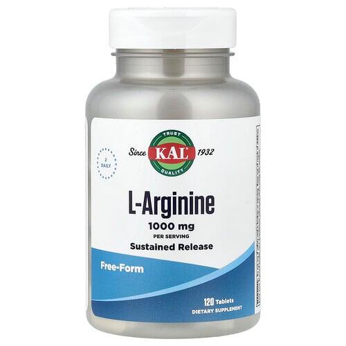 KAL, L-알지닌, 120정(1정당 500mg)