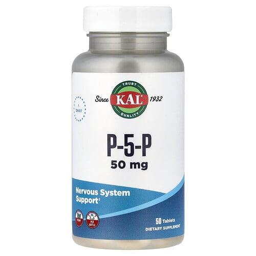 KAL, P-5-P, 50mg, 50정
