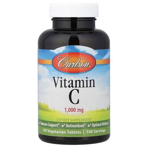 칼슨 Carlson, 비타민C, 1,000mg, 베지 정제 100정 상품 이미지