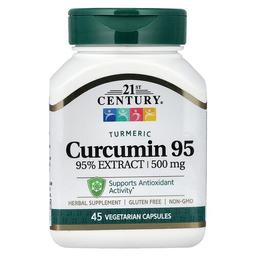21 센츄리 21st Century, 커큐민 95, 500mg, 베지 캡슐 45정