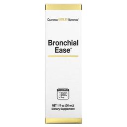 캘리포니아 골드 뉴트리션 California Gold Nutrition, 기관지 증상 완화제, 생오샤뿌리, 뮬레인잎, 야생체리껍질 특허 혼합물 함유, 30ml(1fl oz)