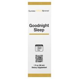 캘리포니아 골드 뉴트리션 California Gold Nutrition, 굿나잇 슬립, 신선한 밀키오트씨 세인트존스워트, 골무꽃, 시계꽃 허브 함유, 30ml(1fl oz)