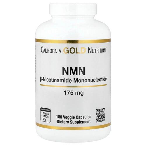 캘리포니아 골드 뉴트리션 California Gold Nutrition, NMN, 175mg, 베지 캡슐 180정