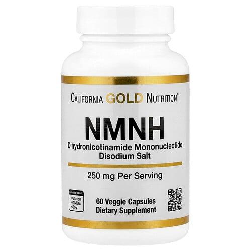캘리포니아 골드 뉴트리션 California Gold Nutrition, NMNH, 250mg, 베지 캡슐 60정