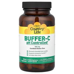 컨츄리 라이프 Country Life, Buffer-C, pH Controlled®, 베지 캡슐 120정