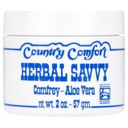 컨트리 컴포트 Country Comfort, 허벌 세비, 컴프리- 알로에베라, 57g(2oz)
