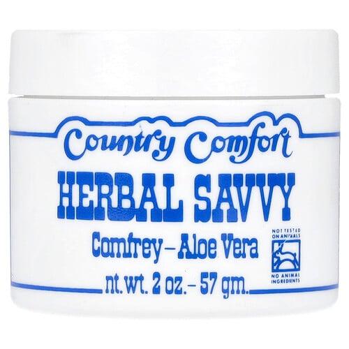 컨트리 컴포트 Country Comfort, 허벌 세비, 컴프리- 알로에베라, 57g(2oz)