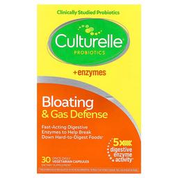 컬처렐 Culturelle, 프로바이오틱, 복부 팽만 및 가스 방지, 베지 캡슐 30정
