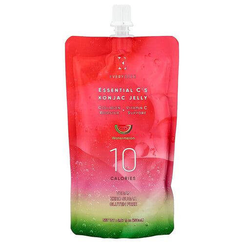 Everydaze, 에센셜 C 곤약 젤리, 수박 맛, 150ml(5.07fl oz)