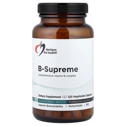 디자인 포 헬스 Designs For Health, B-Supreme, 베지 캡슐 120정