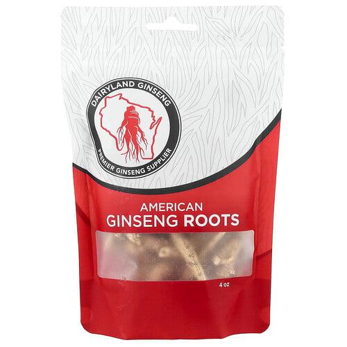 Dairyland Ginseng, 미국 인삼 뿌리, 4oz
