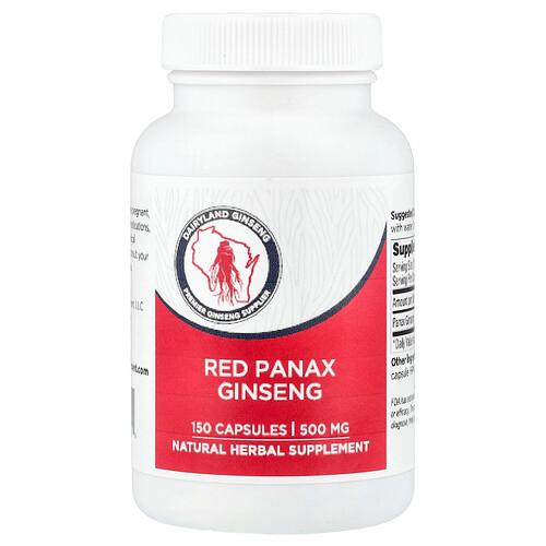 Dairyland Ginseng, 홍삼, 500mg, 캡슐 150정 상품 이미지