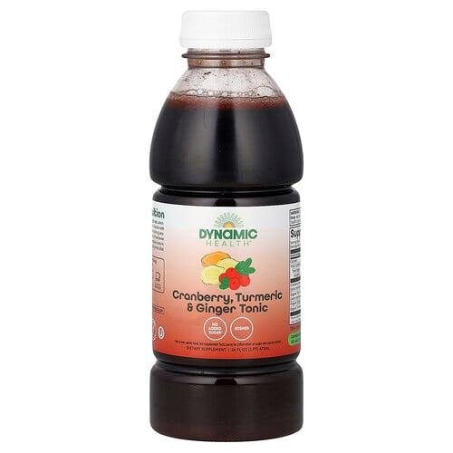 다이나믹 헬스 래보래토리즈 Dynamic Health, 크랜베리, 강황 및 생강 토닉, 473ml(16fl oz)