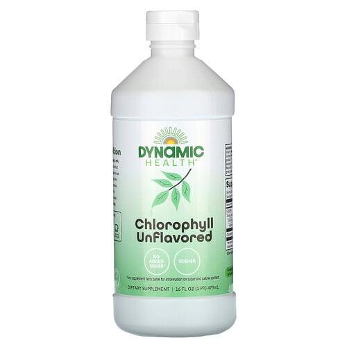다이나믹 헬스 래보래토리즈 Dynamic Health, 엽록소, 무맛, 473ml(16fl oz)