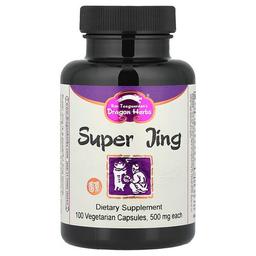 드래곤 허브 Dragon Herbs, Super Jing, 베지 캡슐 100정