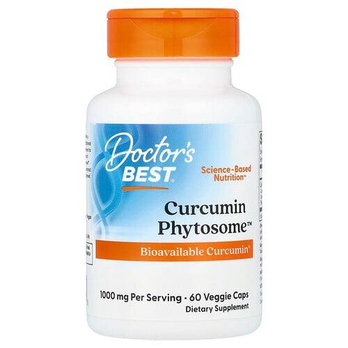 닥터스 베스트 Doctor's Best, Curcumin Phytosome™, 베지 캡슐 60정(캡슐 1정당 500mg) 상품 이미지