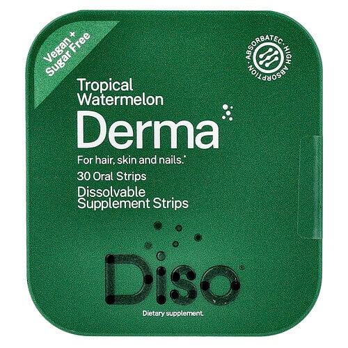 Diso, Derma, 트로피컬 수박, 구강 스트립 30개 상품 이미지