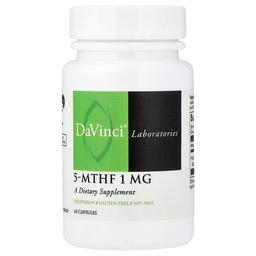 다빈치 래보래토리즈 DaVinci Laboratories, 5-MTHF, 1mg, 캡슐 60정
