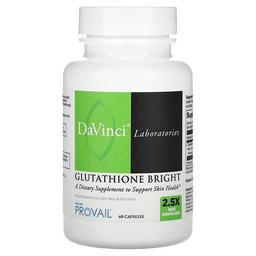 다빈치 래보래토리즈 DaVinci Laboratories, 글루타치온 브라이트, 200mg, 캡슐 60정