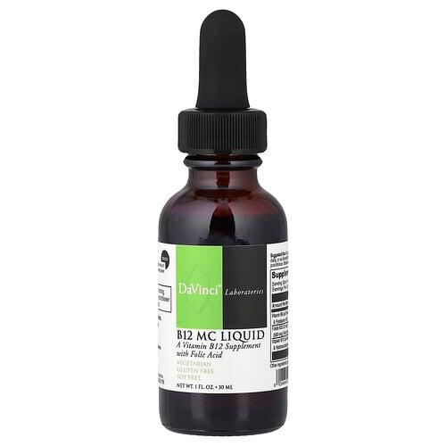 다빈치 래보래토리즈 DaVinci Laboratories, B12 MC 액상, 30ml(1fl oz) 상품 이미지