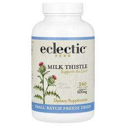 이클레틱 인스티튜트 Eclectic Herb, 밀크시슬, 간 건강 증진, 베지 캡슐 240정(캡슐 1정당 600mg)