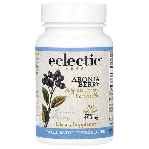 이클레틱 인스티튜트 Eclectic Herb, 아로니아 베리, 베지 캡슐 50정(캡슐 1정당 450mg)