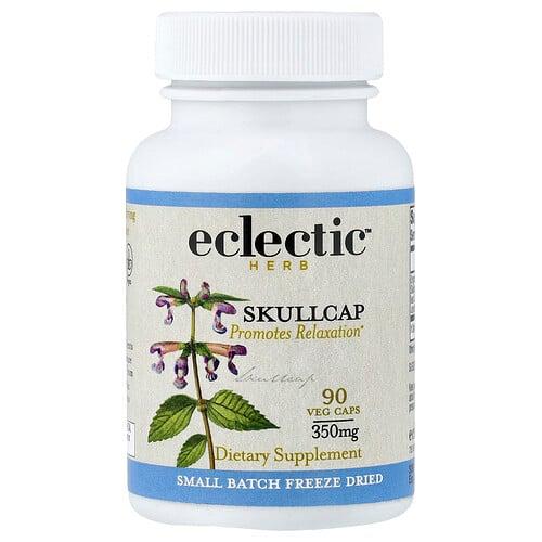 이클레틱 인스티튜트 Eclectic Herb, Skullcap, 긴장 완화, 350mg, 베지 캡슐 90정