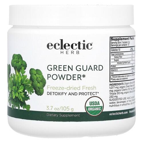 이클레틱 인스티튜트 Eclectic Herb, 그린 가드 분말, 105g(3.7oz)