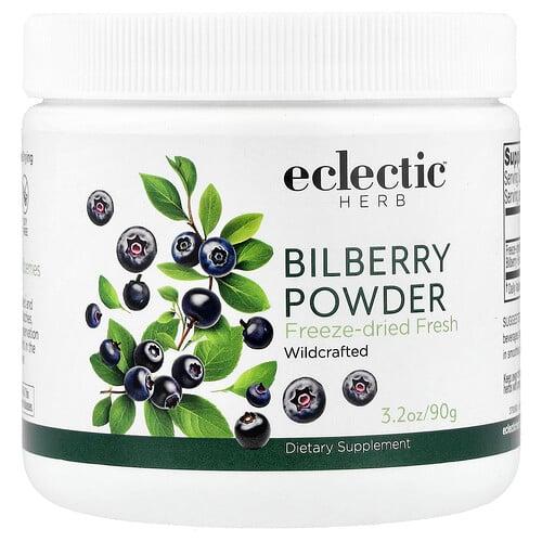 이클레틱 인스티튜트 Eclectic Herb, 빌베리 분말, 90g(3.2oz)