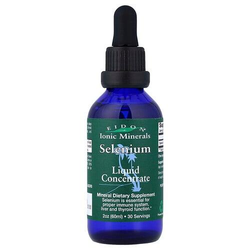 에이돈 미네랄 서플리먼츠 Eidon Ionic Minerals, 셀레늄, 액상 농축물, 60ml(2oz)