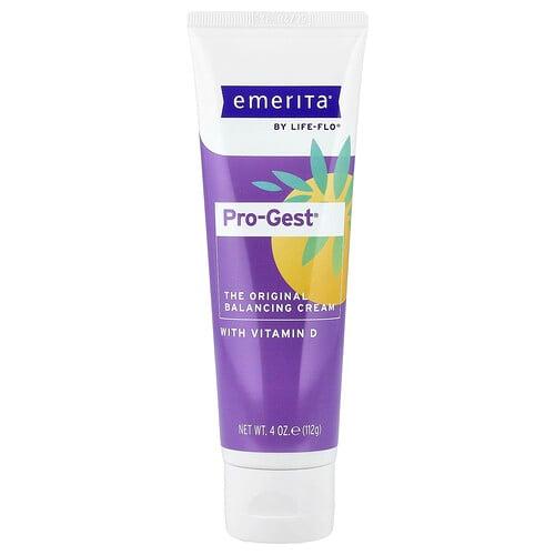 이메리타 Emerita, Pro-Gest®, 비타민D3 함유 밸런싱 크림, 112g(4oz)