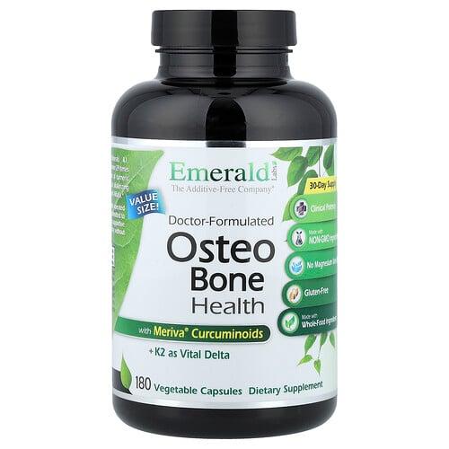 에메랄드 래보래토리즈 Emerald Laboratories, Osteo 본 헬스, 베지 캡슐 180정