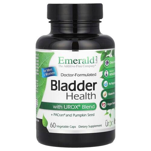 에메랄드 래보래토리즈 Emerald Laboratories, Urox® 혼합물을 함유한 남성 및 여성의 방광 건강, 베지 캡슐 60정