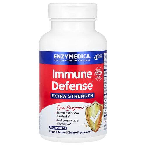 엔자이메디카 Enzymedica, Immune Defense, 캡슐 90정