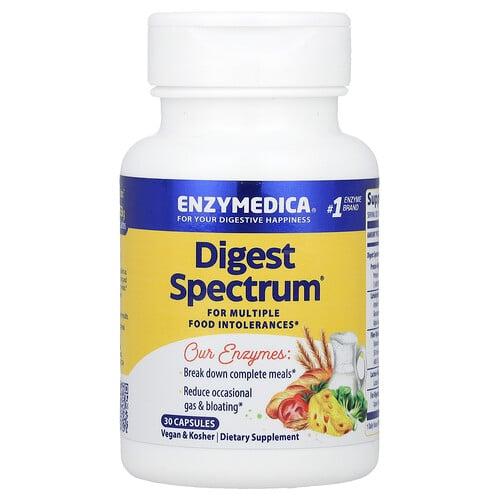 엔자이메디카 Enzymedica, Digest Spectrum®, 캡슐 30정