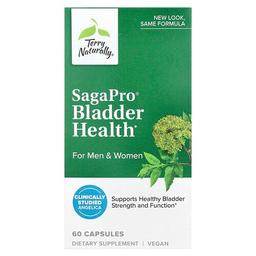 테리 내추럴리 Terry Naturally, SagaPro®, 방광 건강, 남성 및 여성용, 캡슐 60정(캡슐 1정당 100mg)